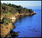 San Juan Island's Lime Kiln Point - 
Famous for Whale Watching.